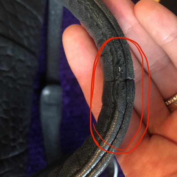 Alexander Wang iridescent black leather Rocco bag - Picture 10 of 16